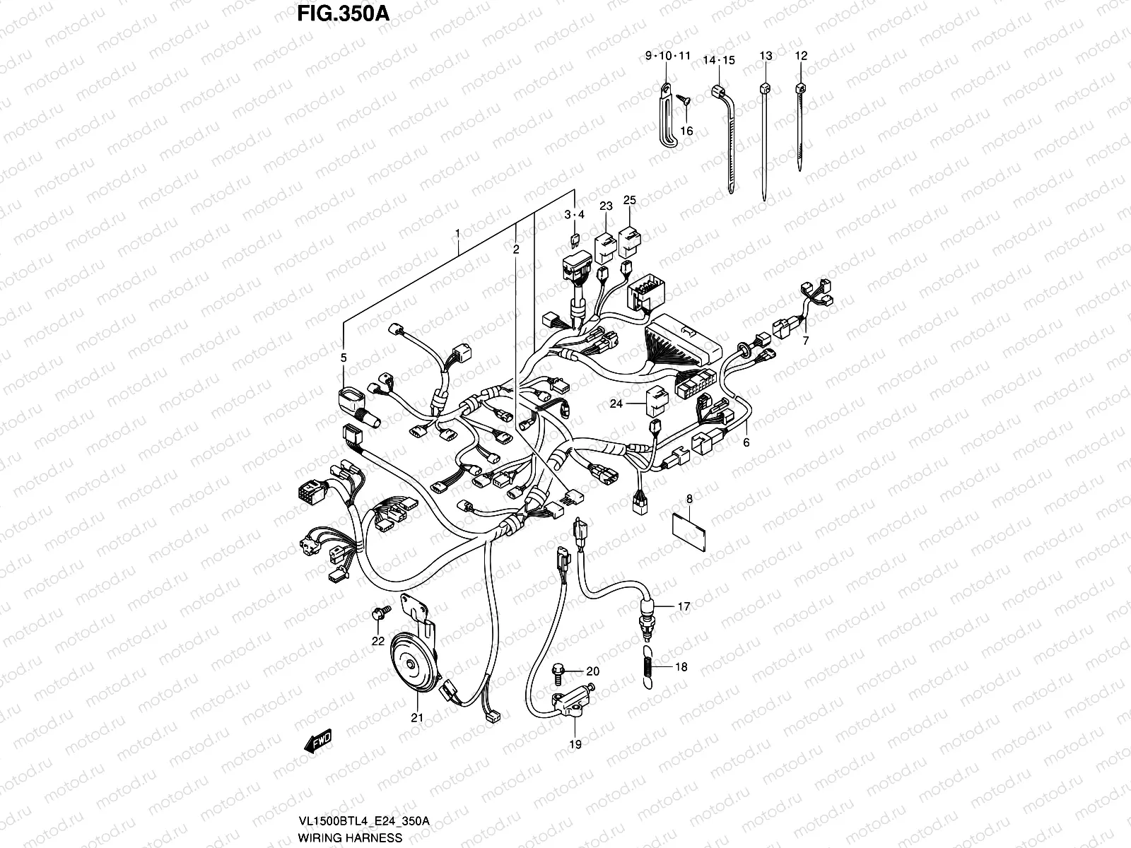 350A - WIRING HARNESS