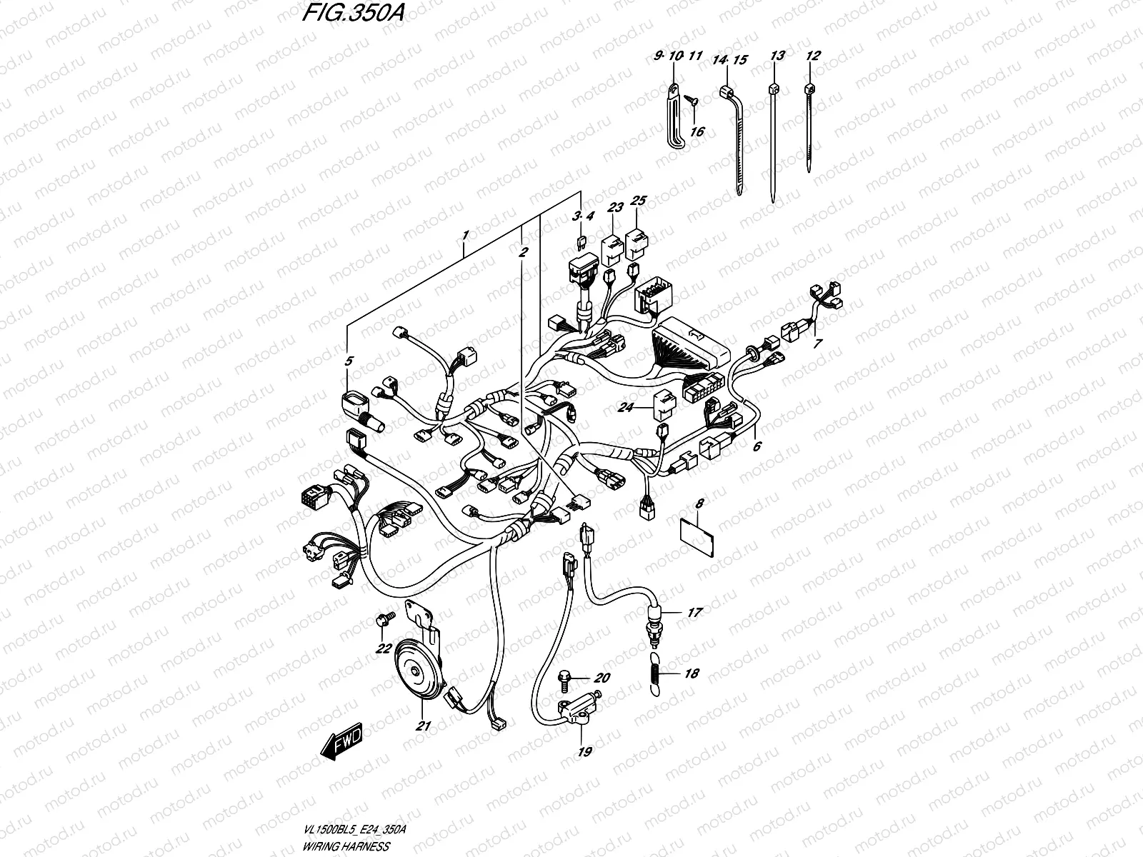 350A - WIRING HARNESS