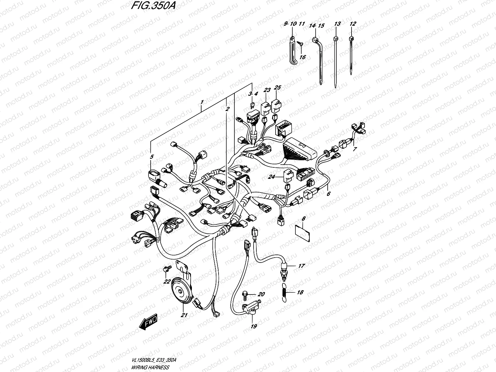 350A - WIRING HARNESS