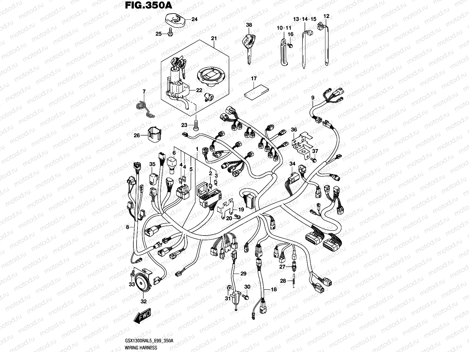 350A - WIRING HARNESS