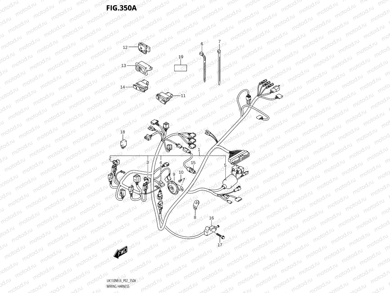 350A - WIRING HARNESS (P02)