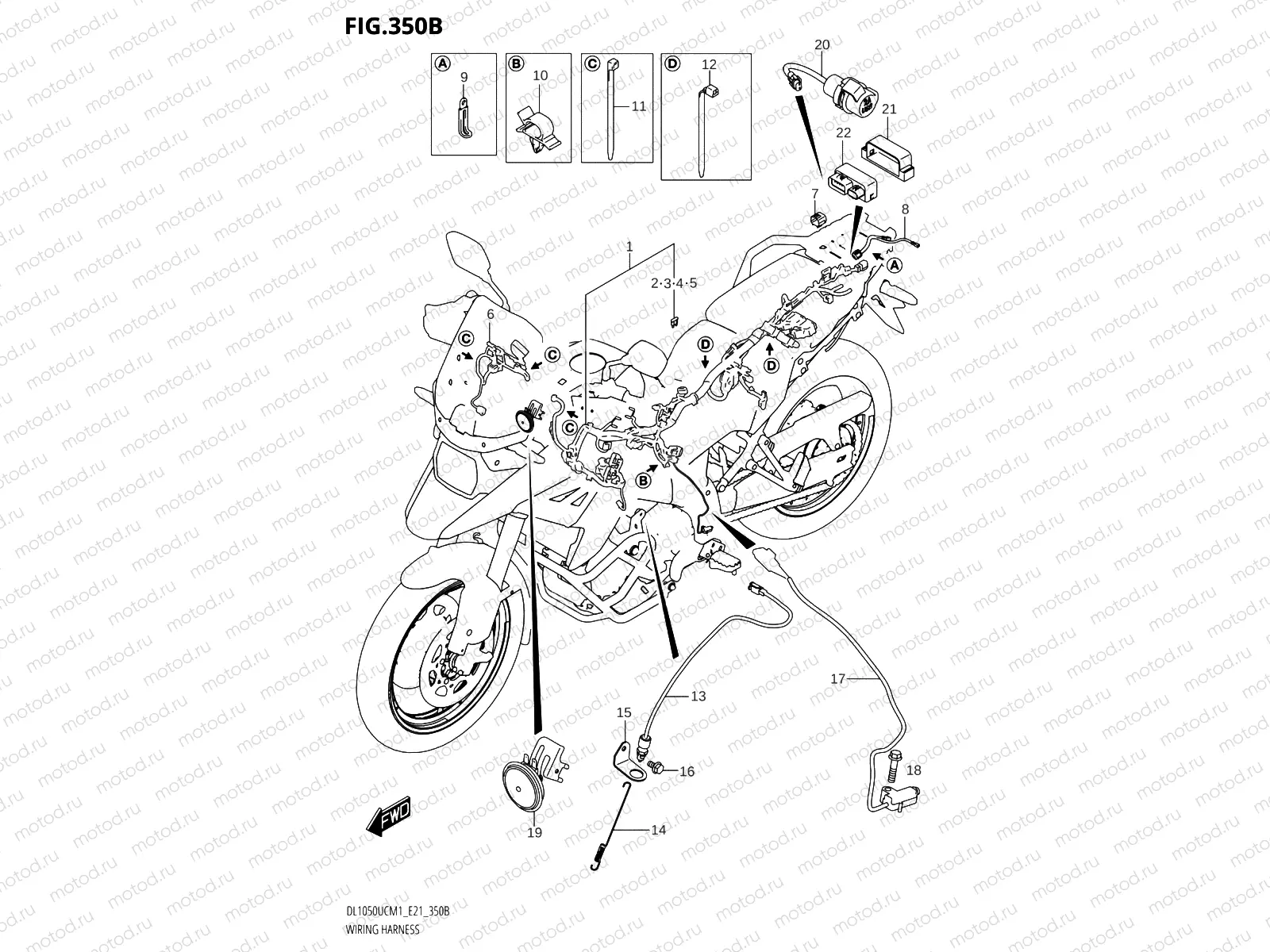 350B - WIRING HARNESS