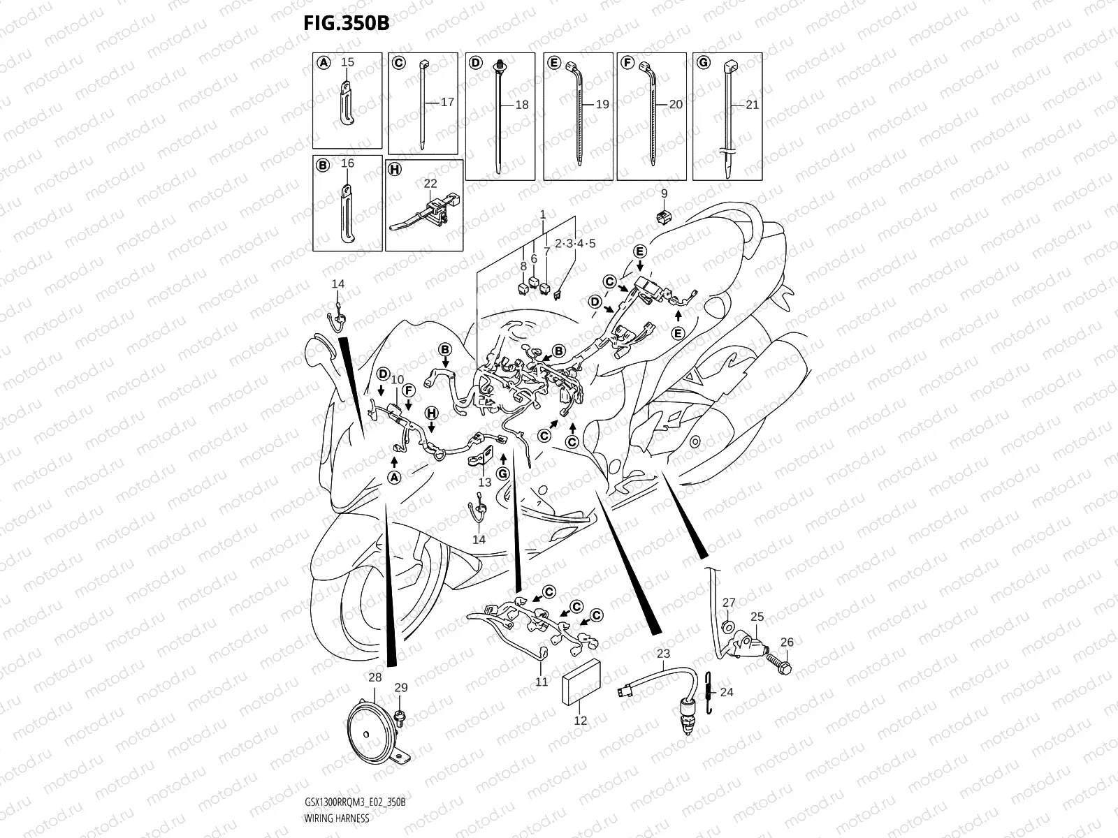 350B - WIRING HARNESS