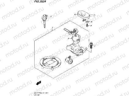 352A - LOCK SET