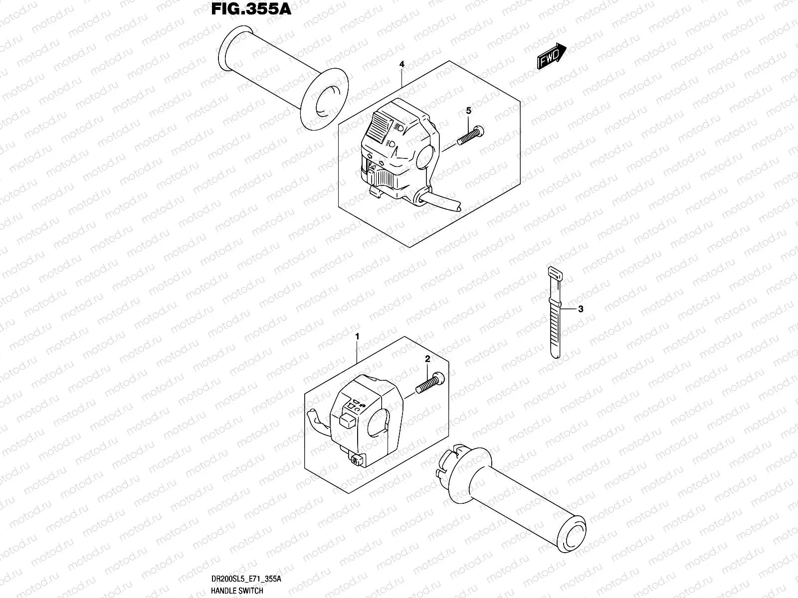 355A - HANDLE SWITCH