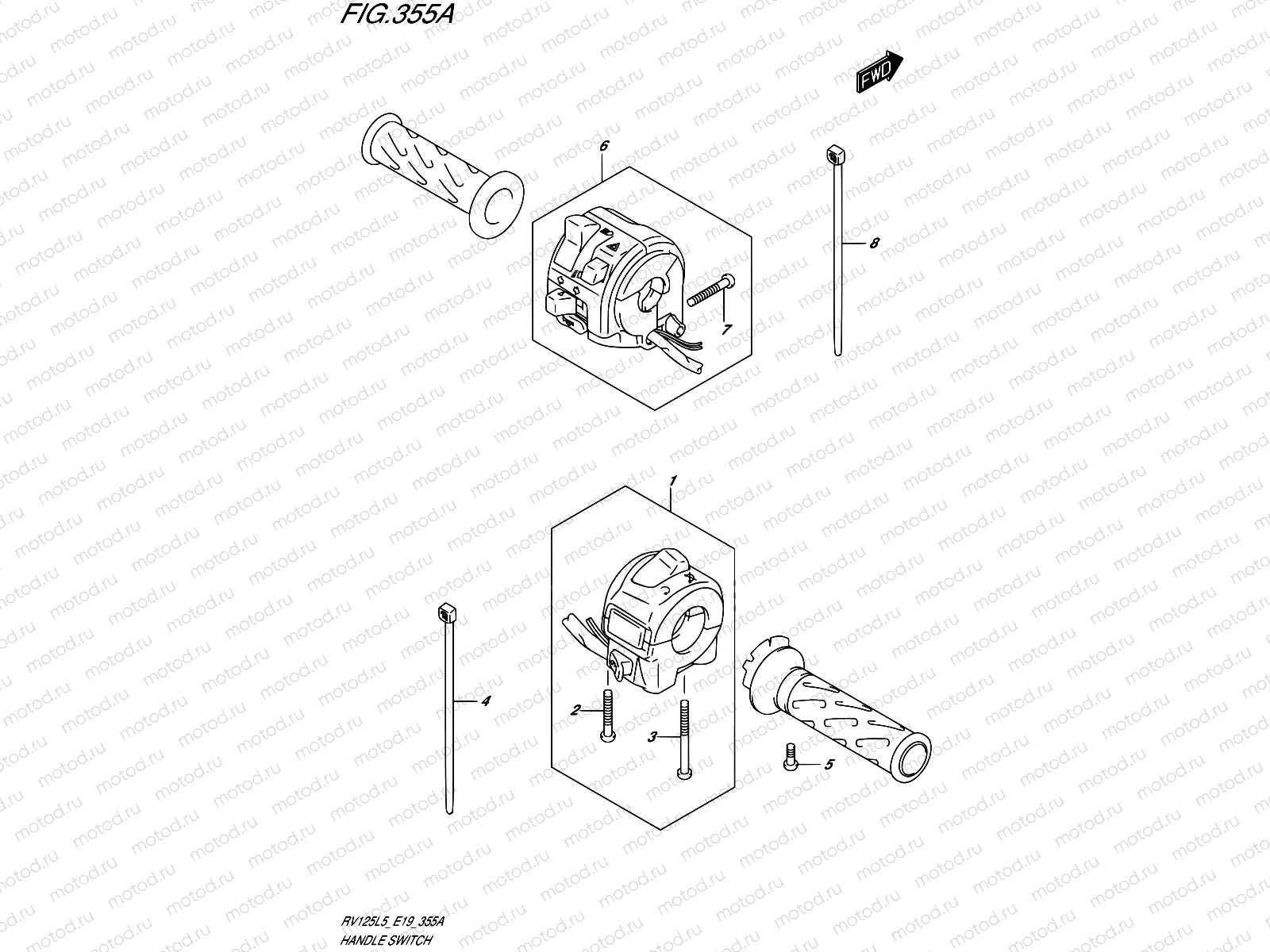 355A - HANDLE SWITCH