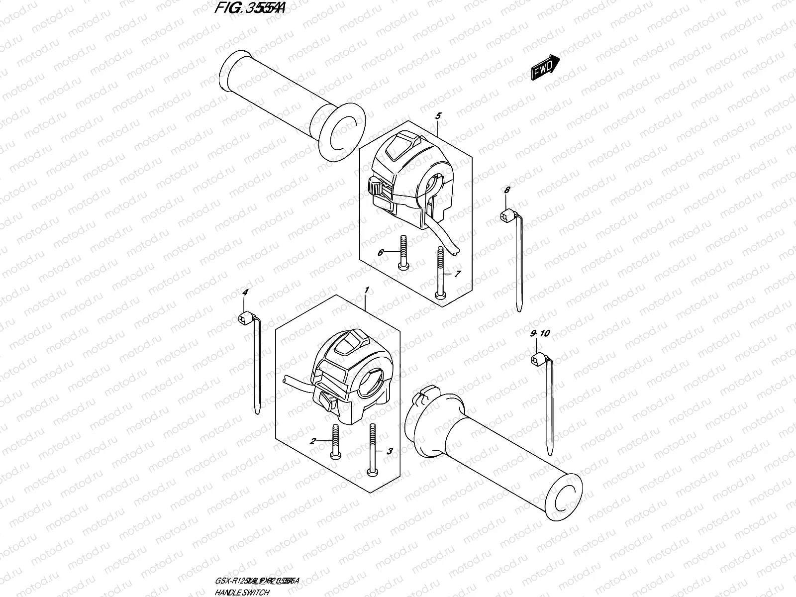 355A - HANDLE SWITCH
