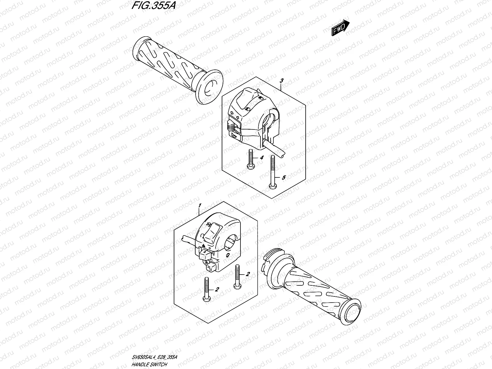 355A - HANDLE SWITCH
