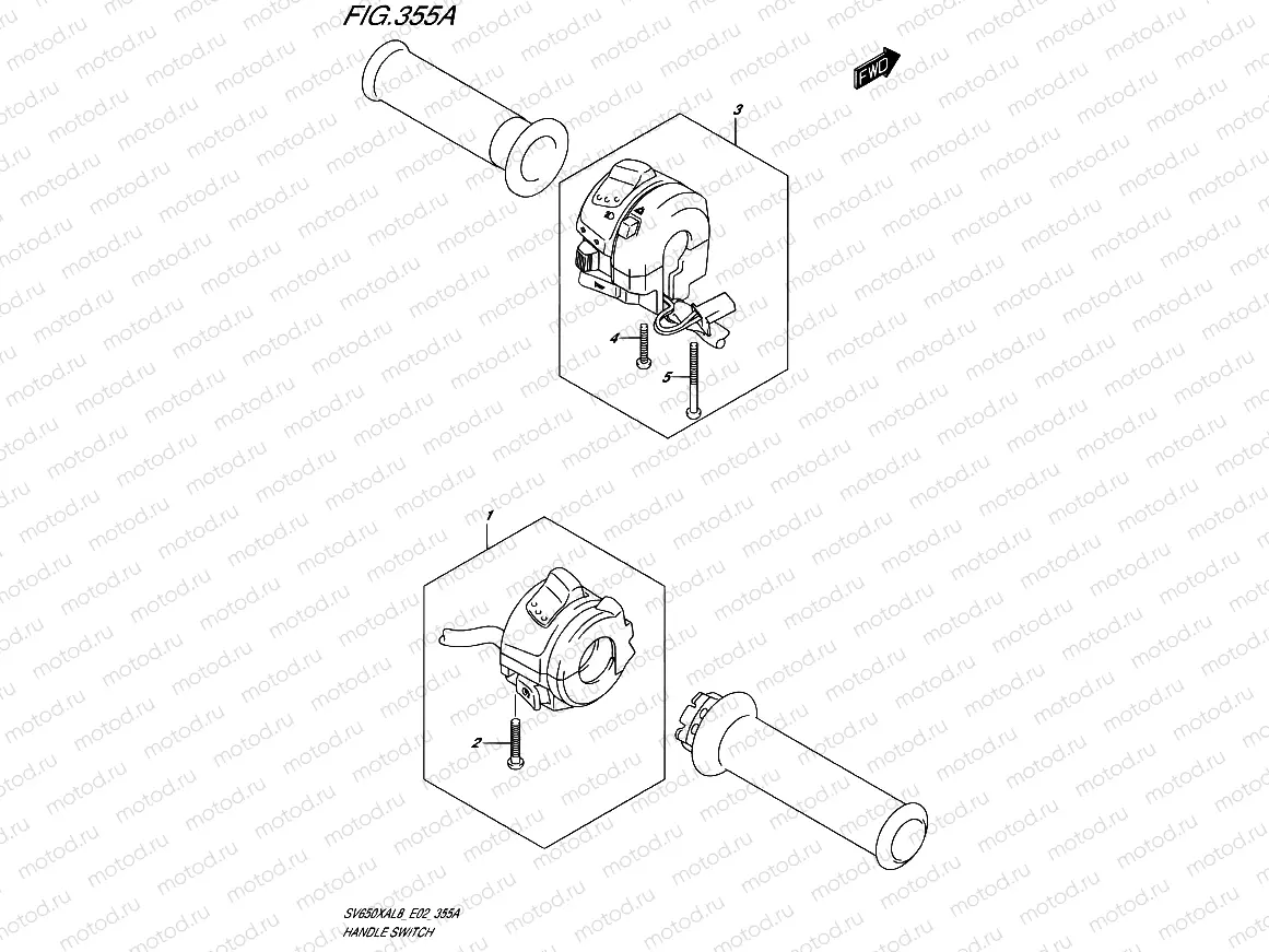 355A - HANDLE SWITCH