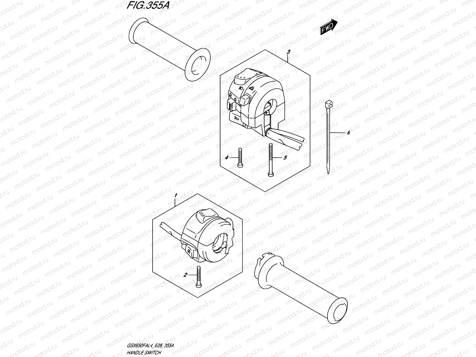 355A - HANDLE SWITCH