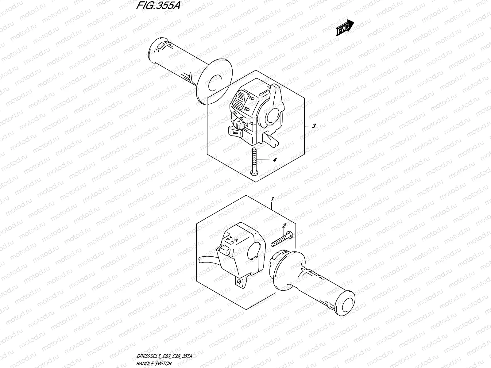 355A - HANDLE SWITCH