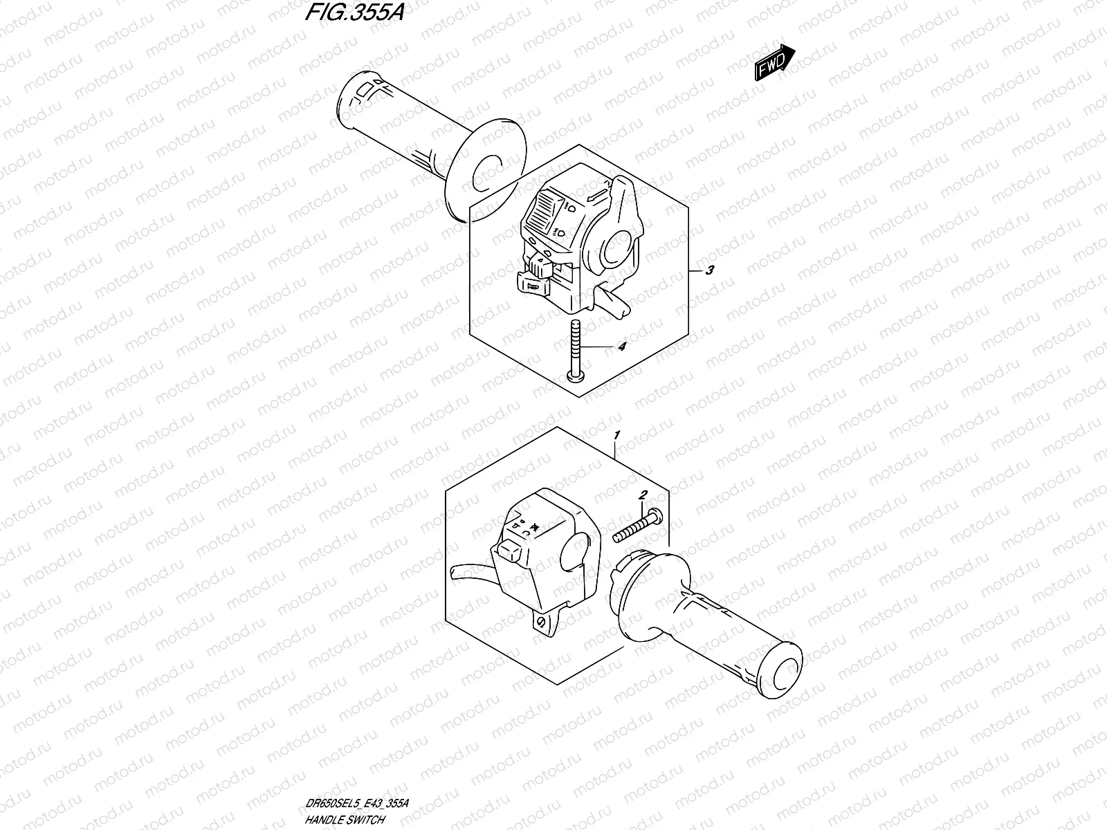 355A - HANDLE SWITCH