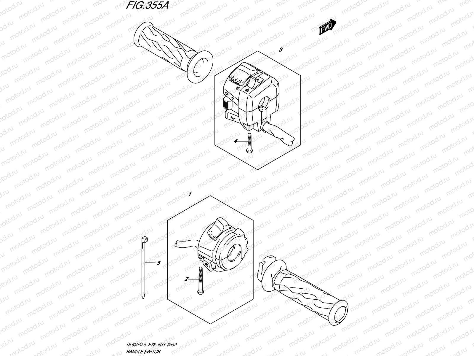 355A - HANDLE SWITCH