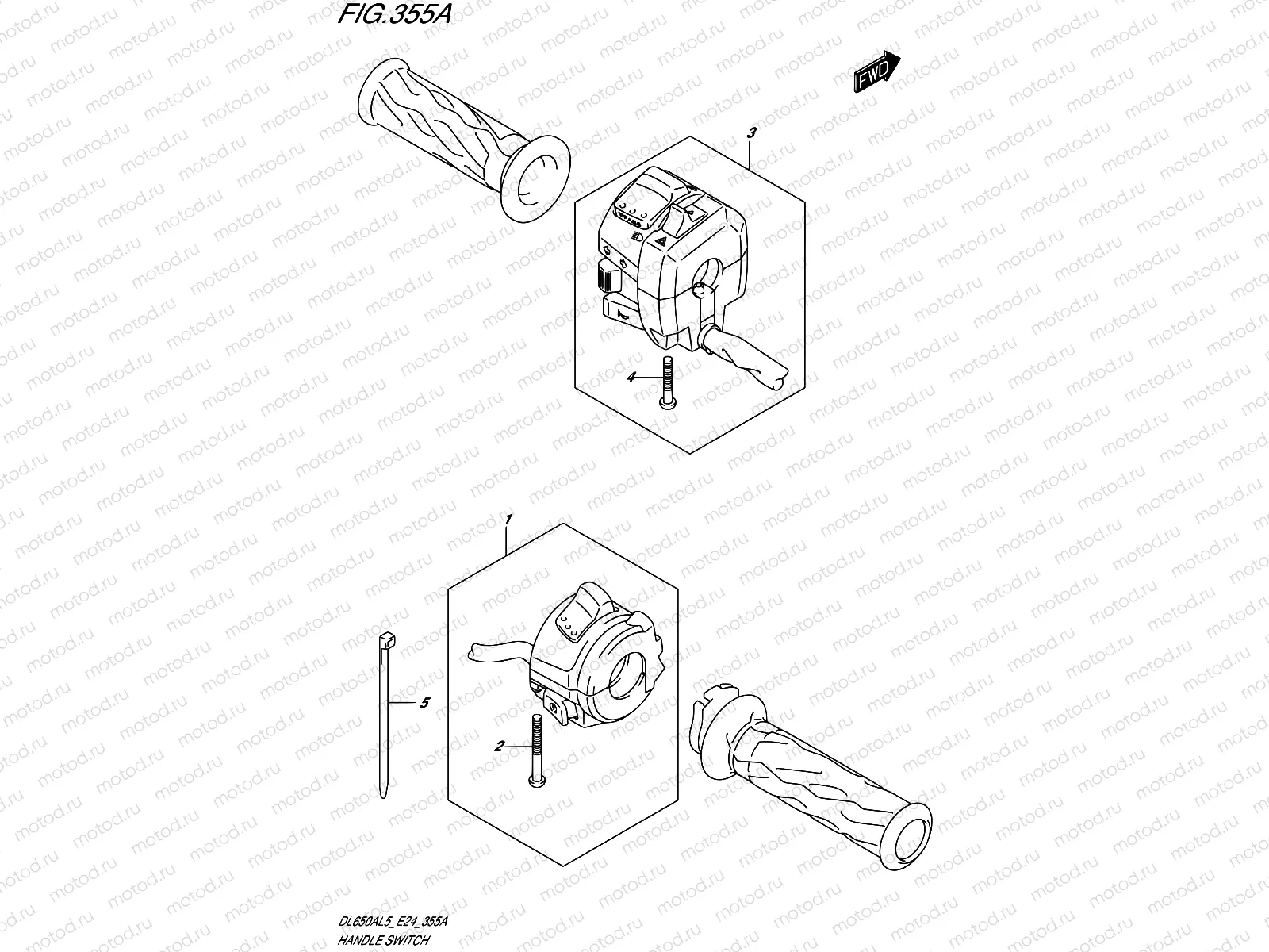 355A - HANDLE SWITCH