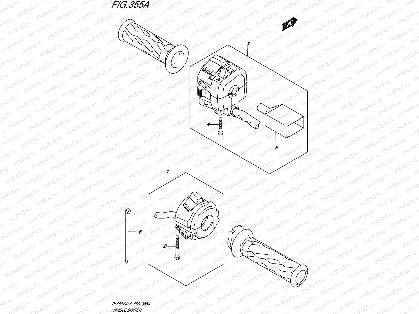 355A - HANDLE SWITCH