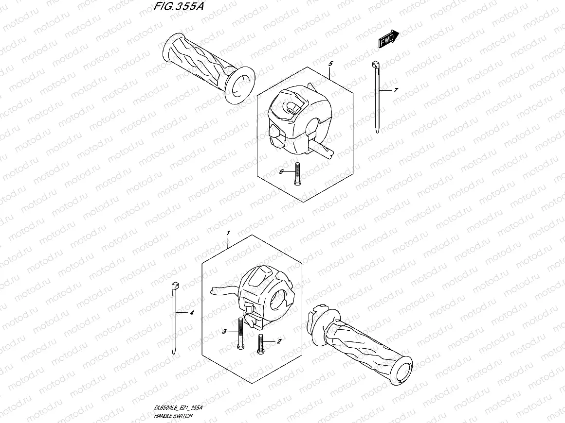 355A - HANDLE SWITCH