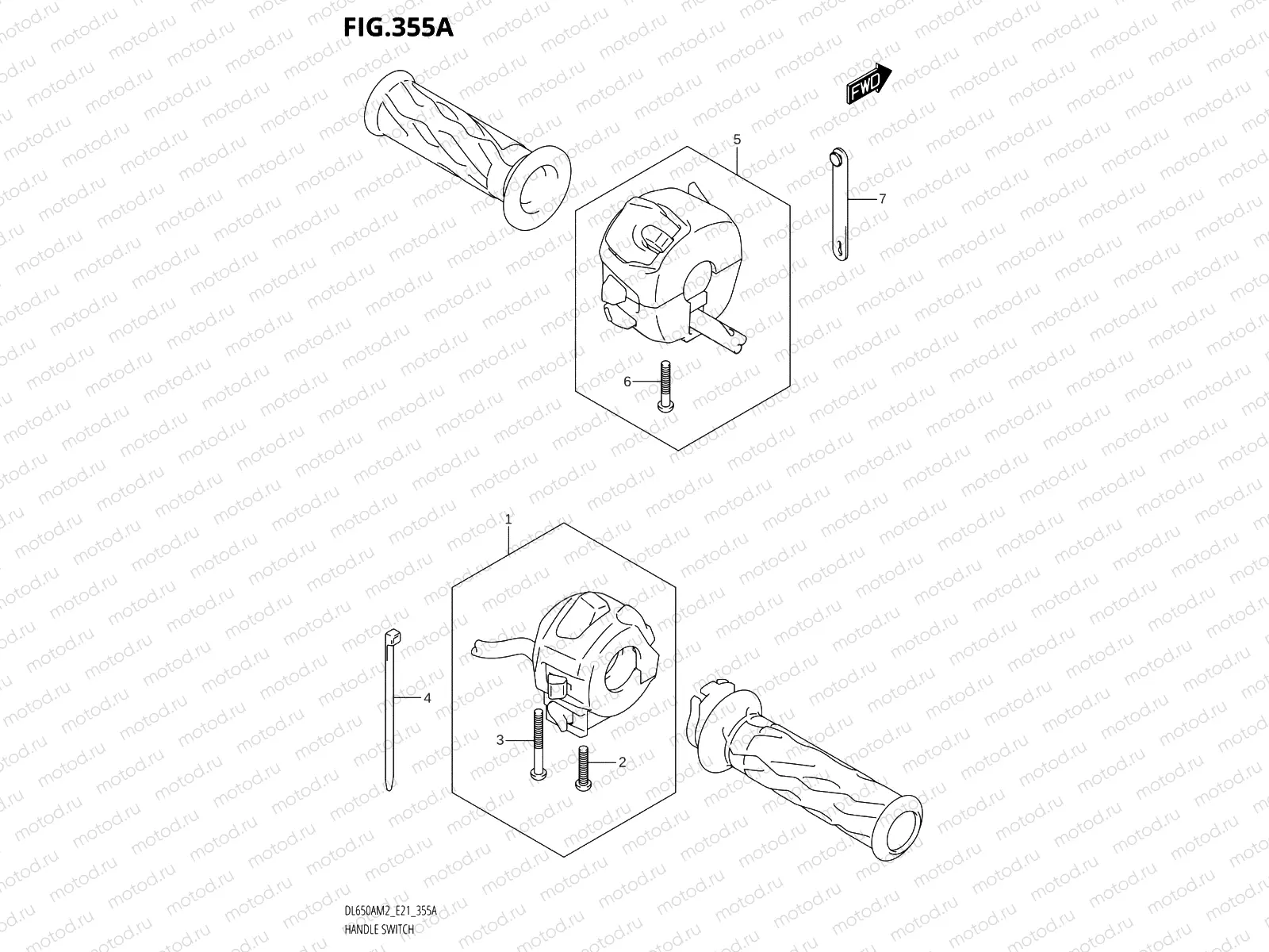 355A - HANDLE SWITCH