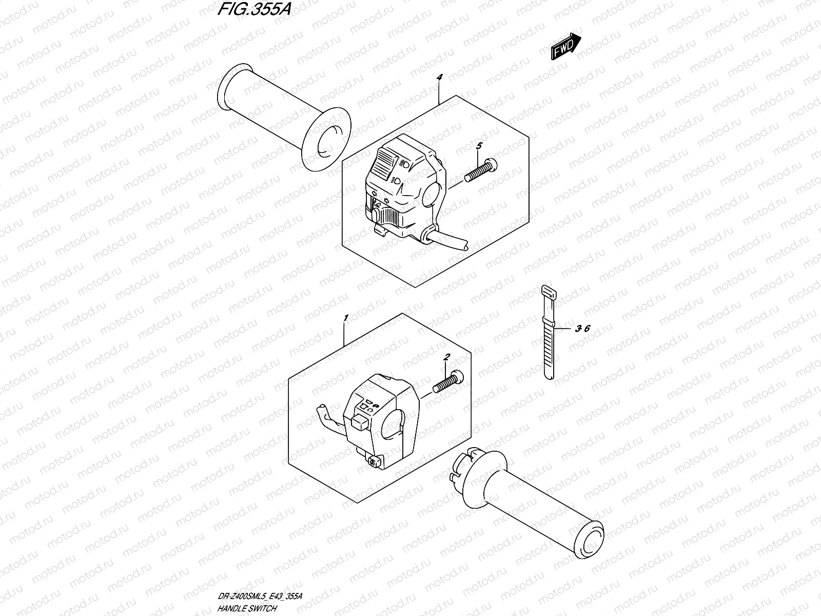 355A - HANDLE SWITCH