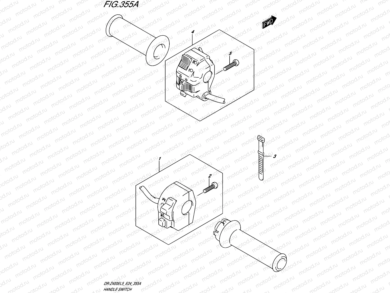 355A - HANDLE SWITCH