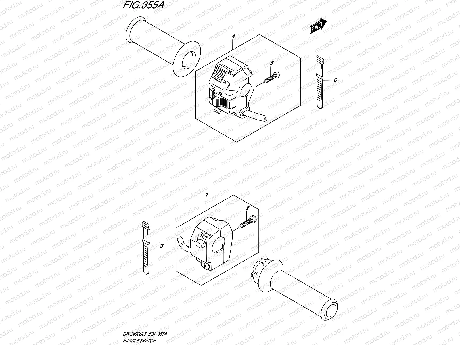 355A - HANDLE SWITCH