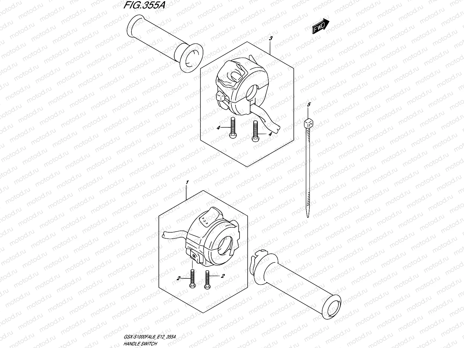 355A - HANDLE SWITCH