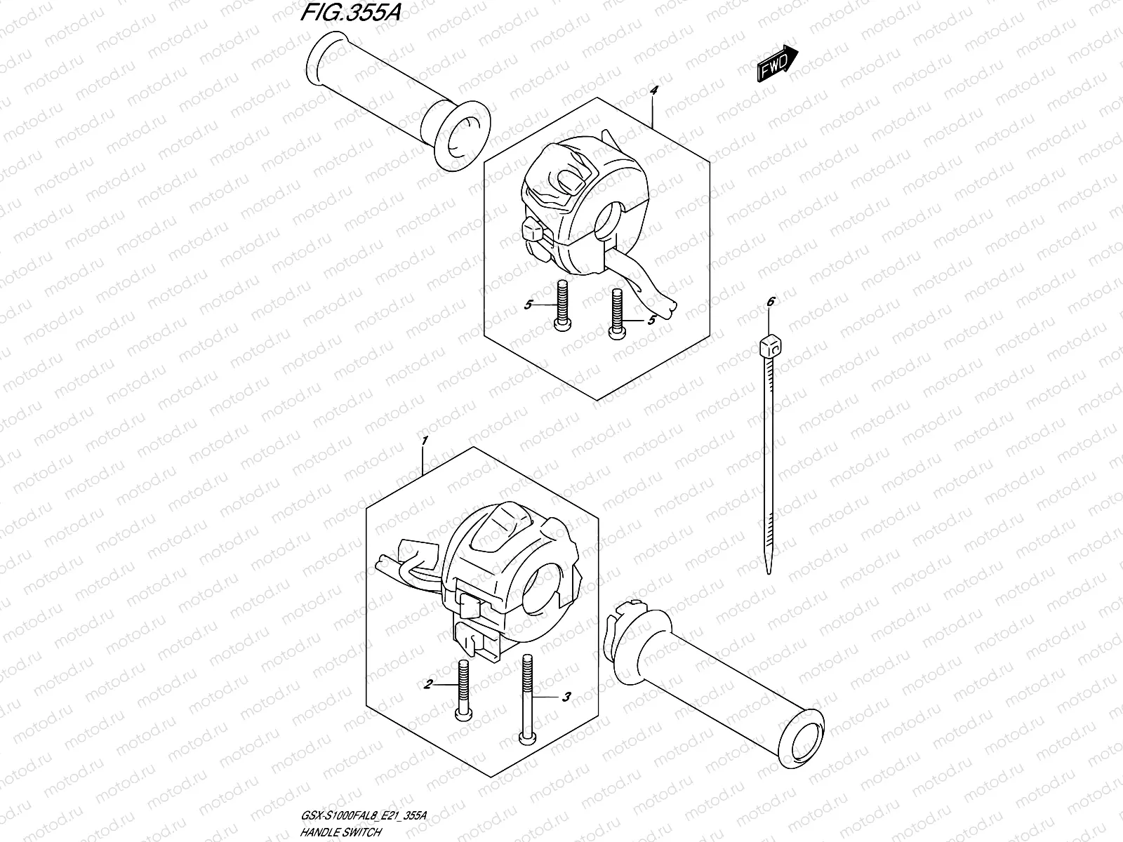 355A - HANDLE SWITCH