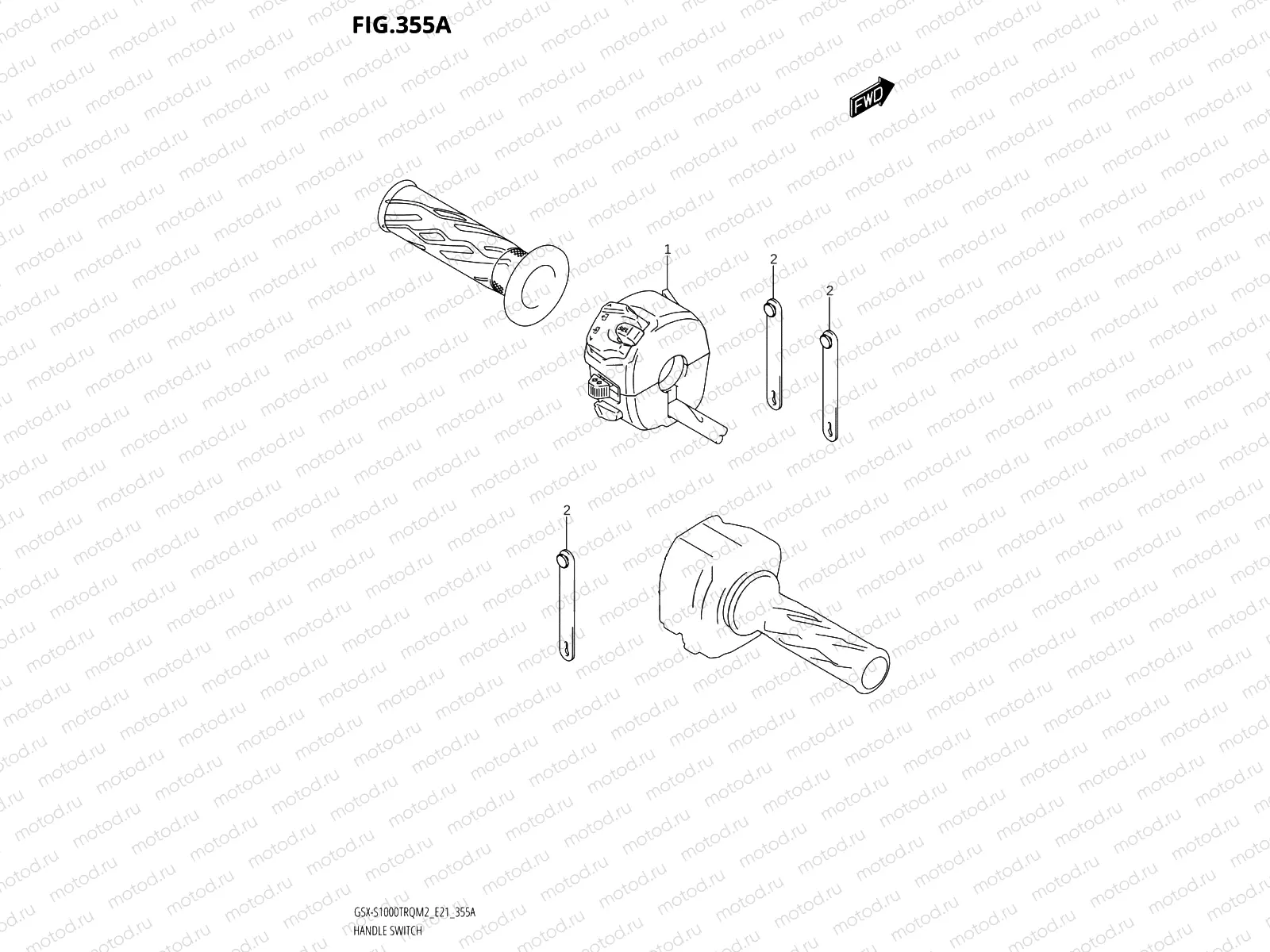 355A - HANDLE SWITCH