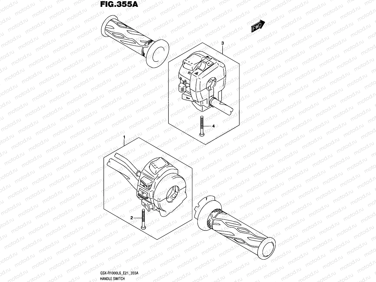 355A - HANDLE SWITCH