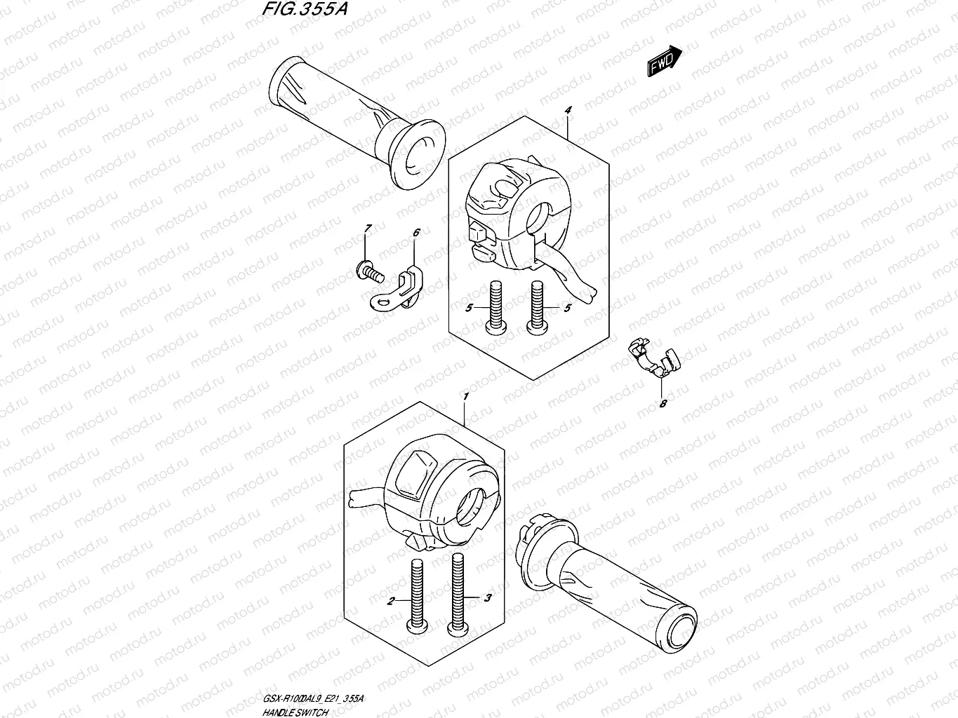 355A - HANDLE SWITCH