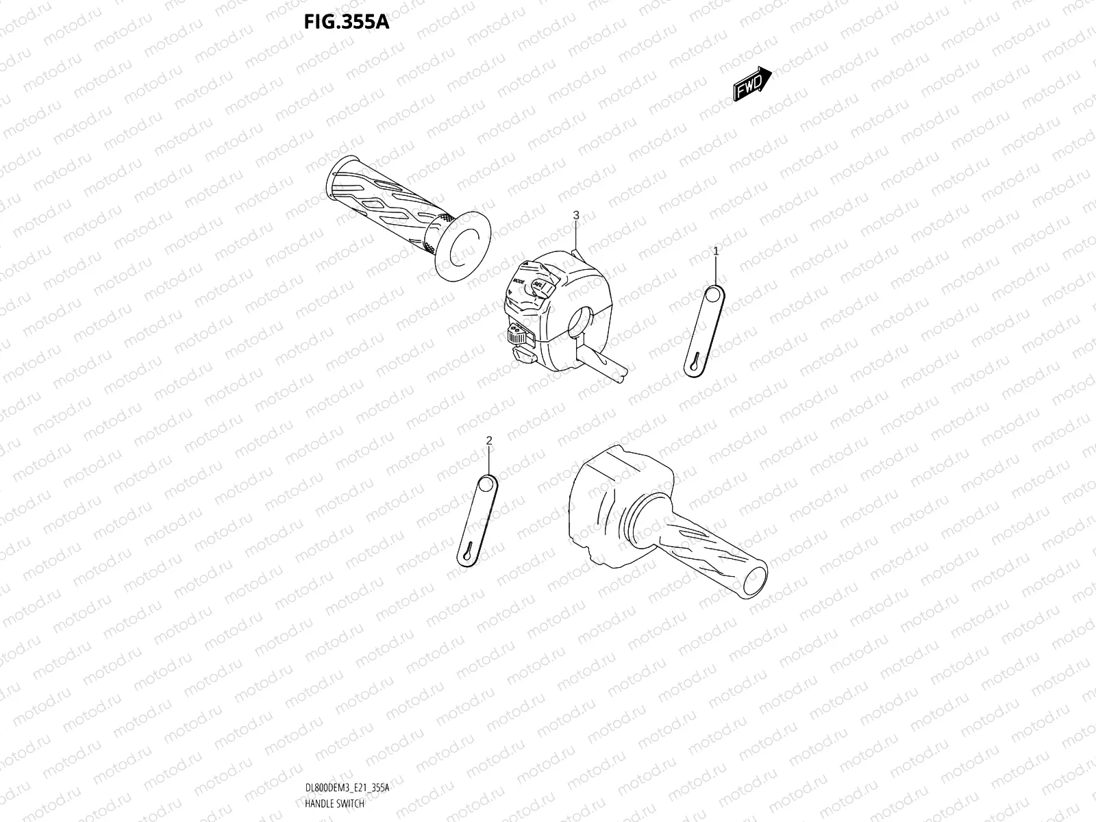 355A - HANDLE SWITCH