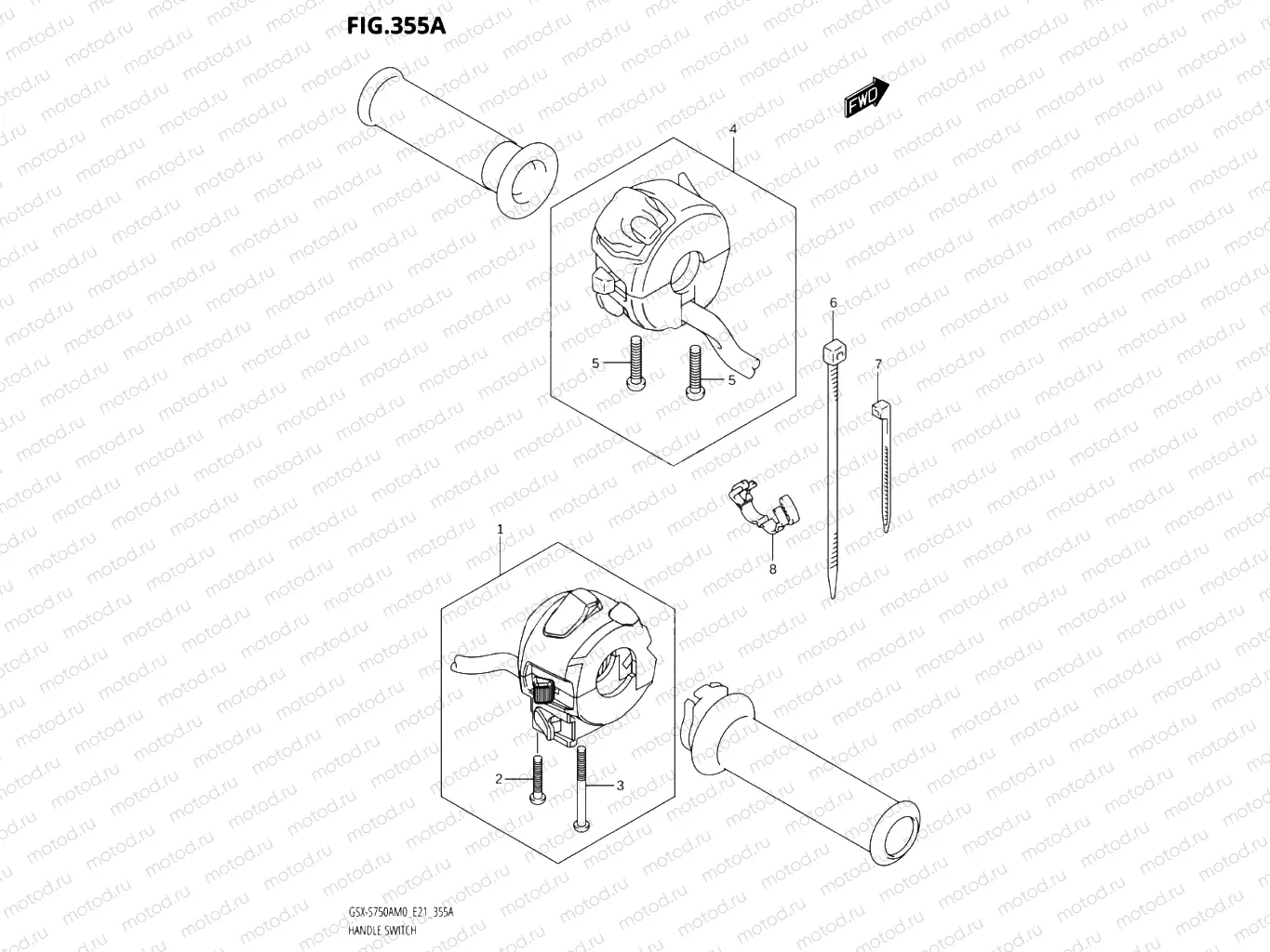 355A - HANDLE SWITCH
