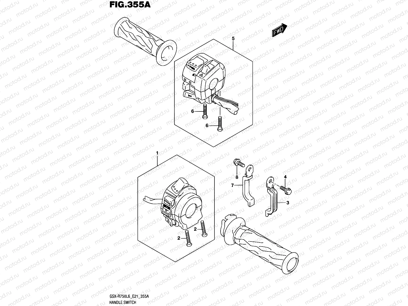 355A - HANDLE SWITCH