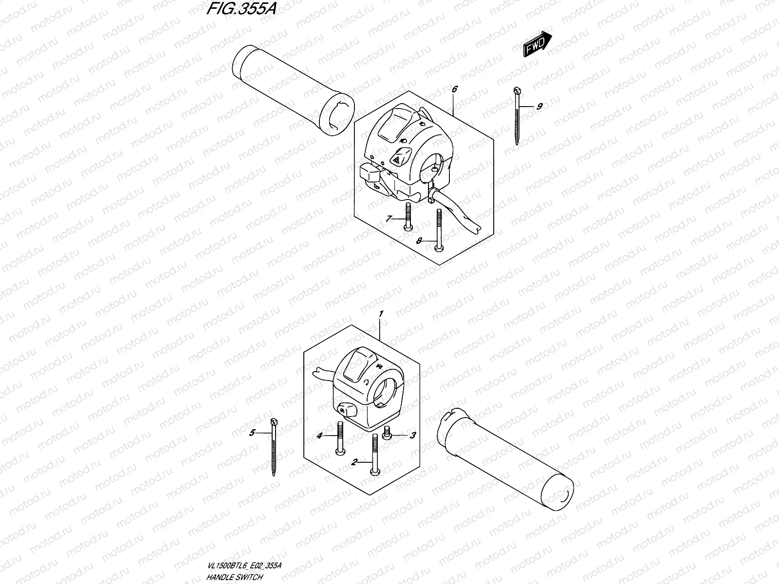 355A - HANDLE SWITCH