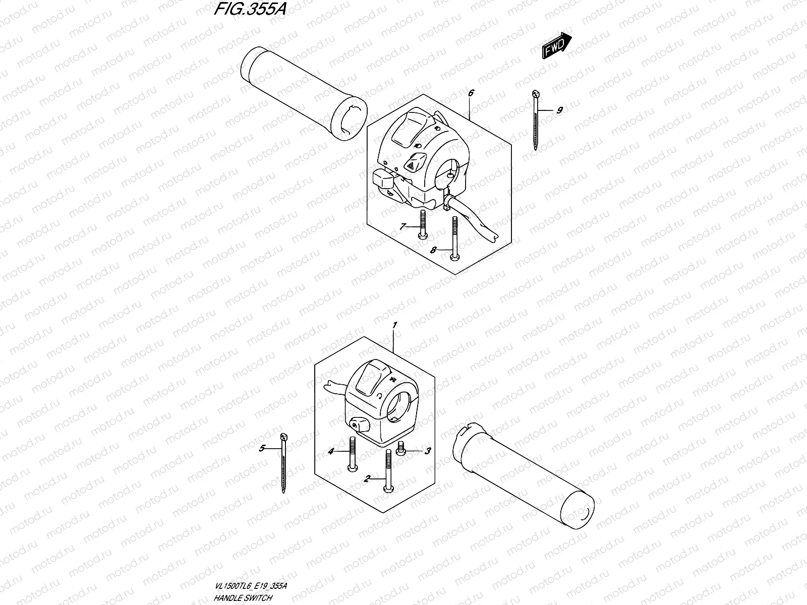 355A - HANDLE SWITCH