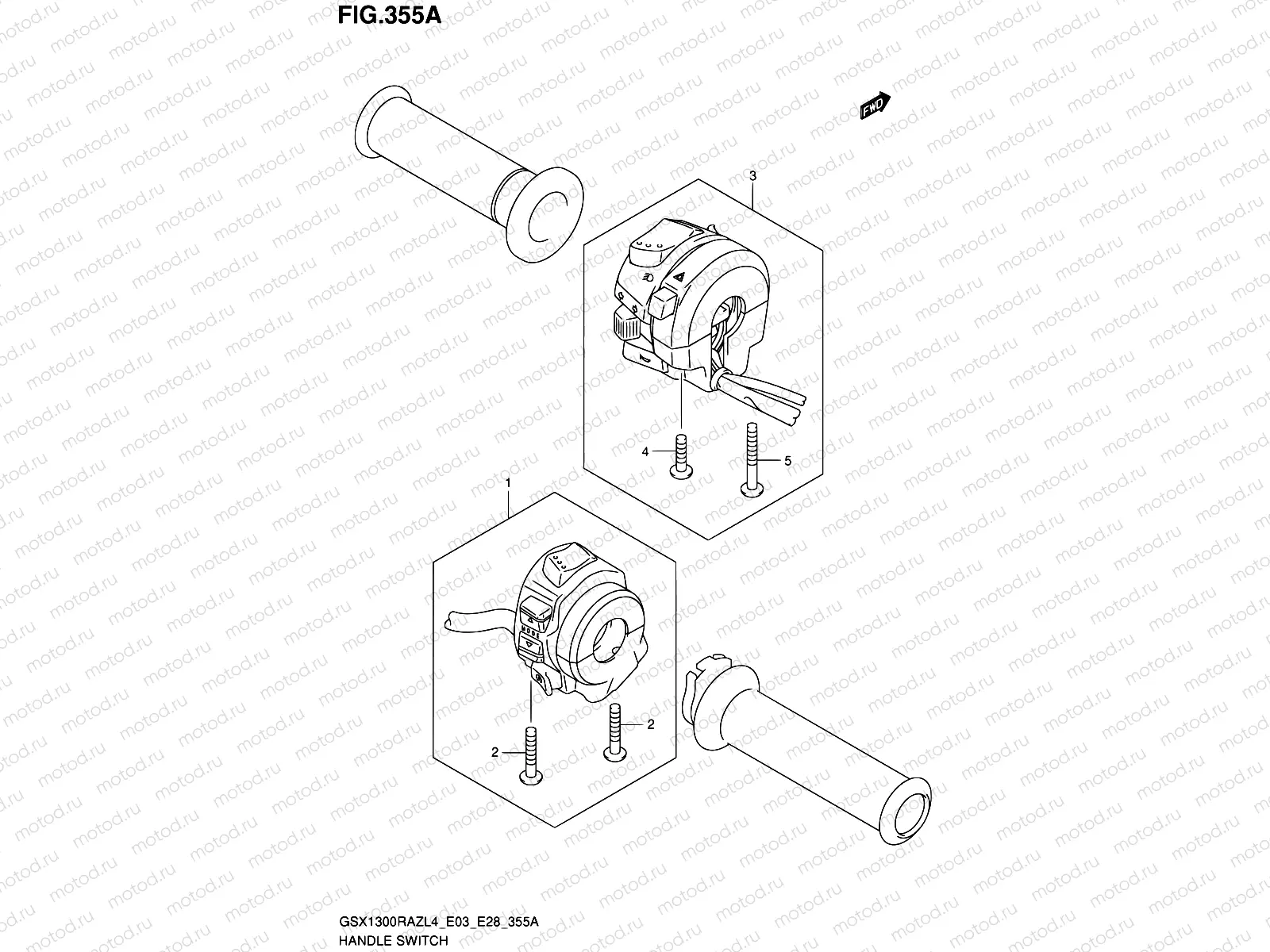 355A - HANDLE SWITCH