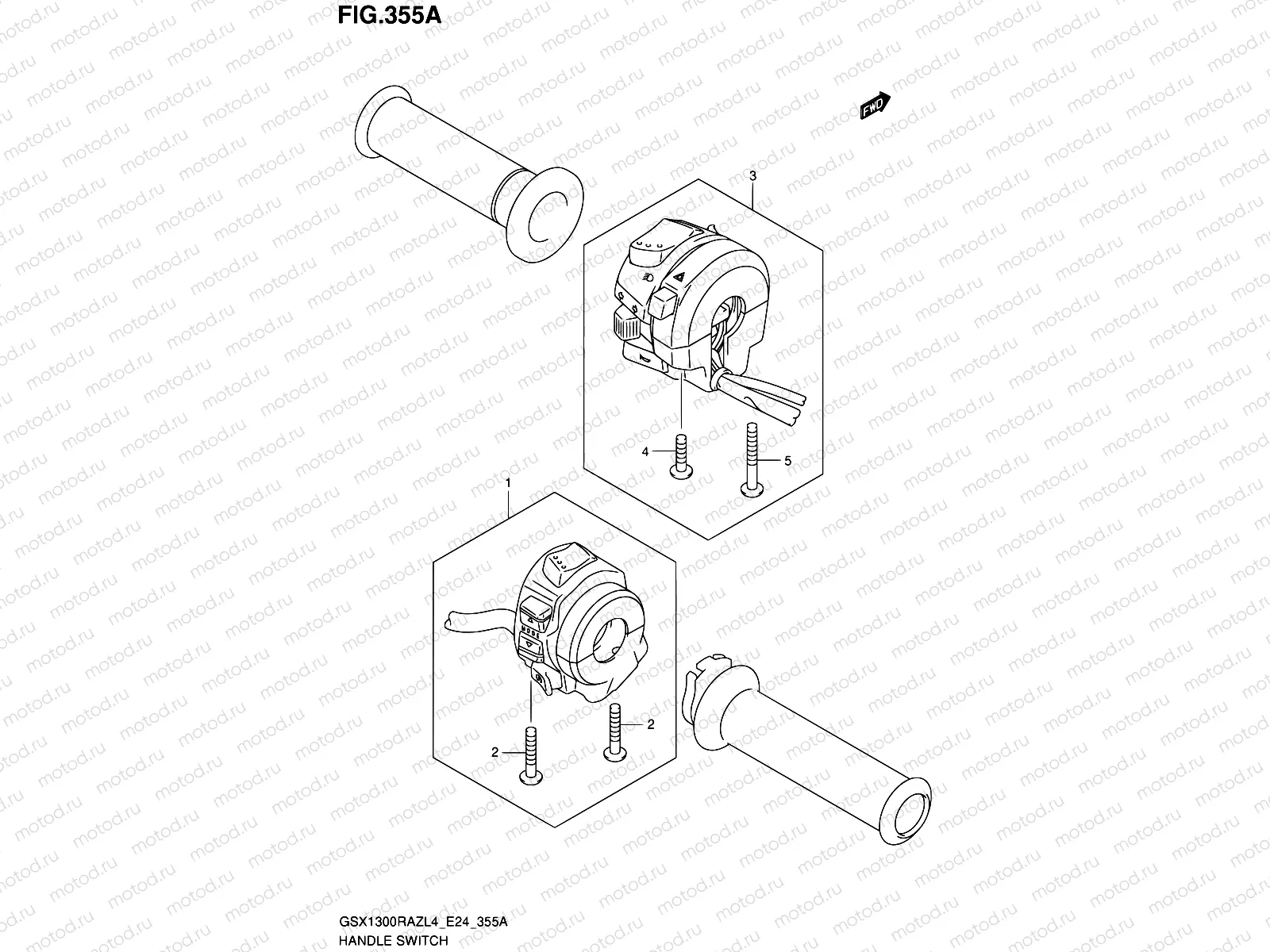 355A - HANDLE SWITCH