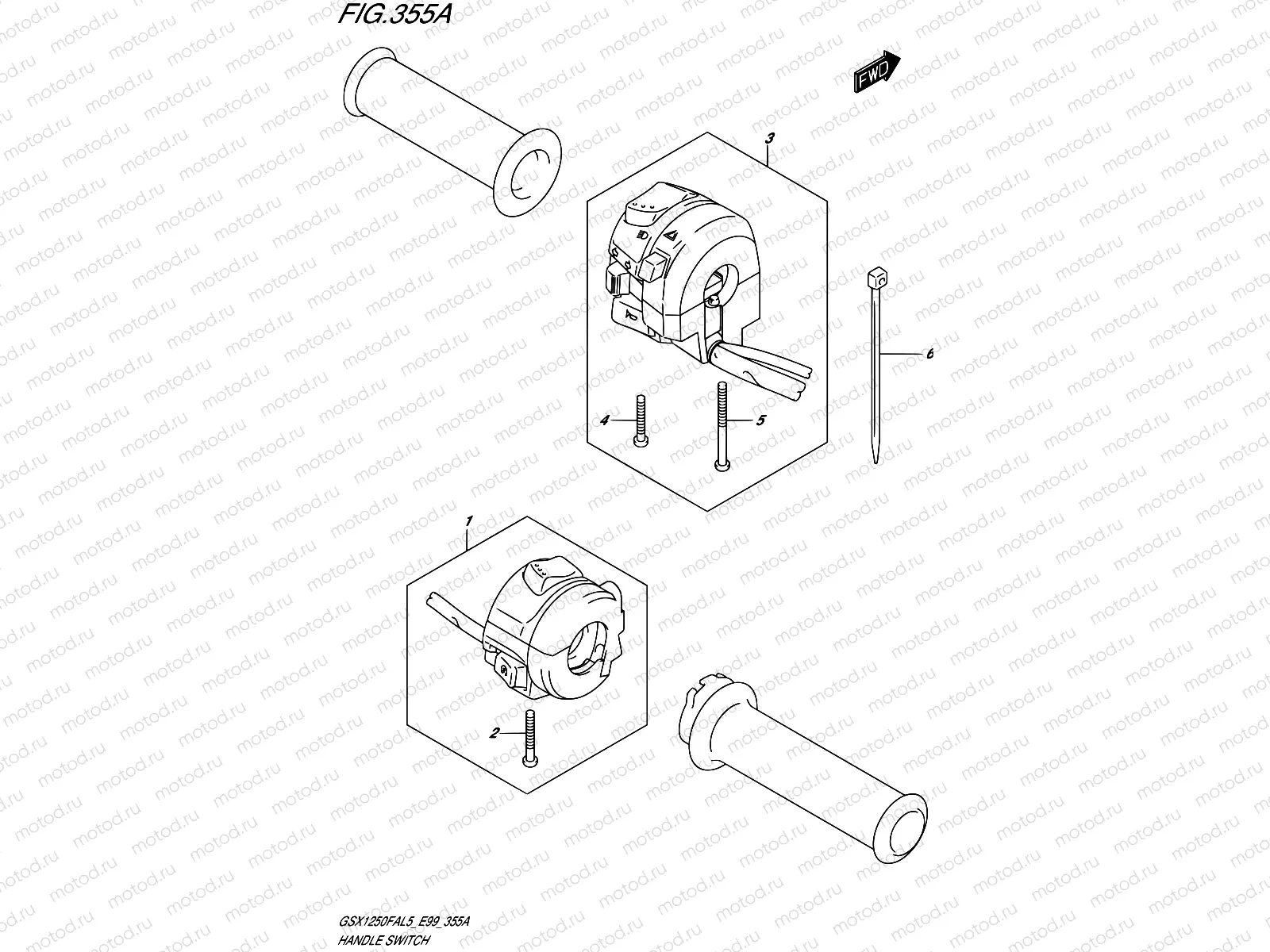 355A - HANDLE SWITCH