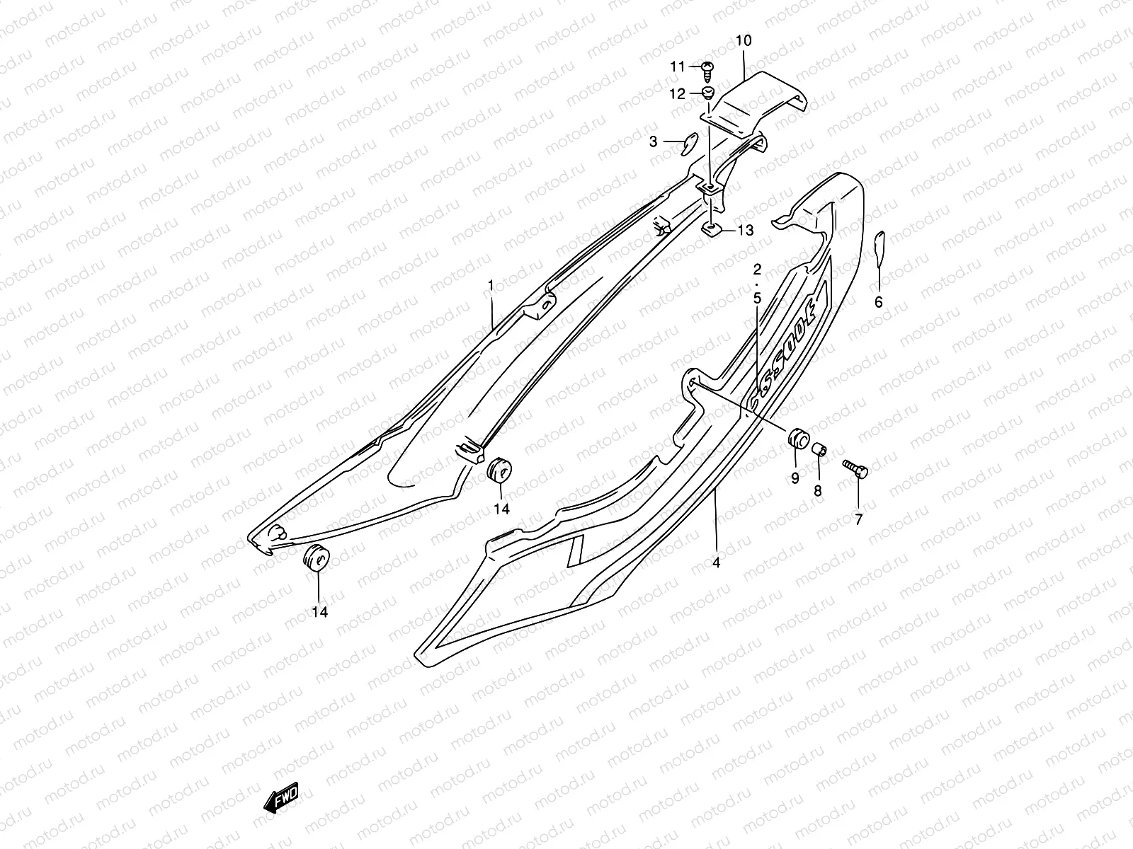 35A - FRAME COVER (MODEL W)