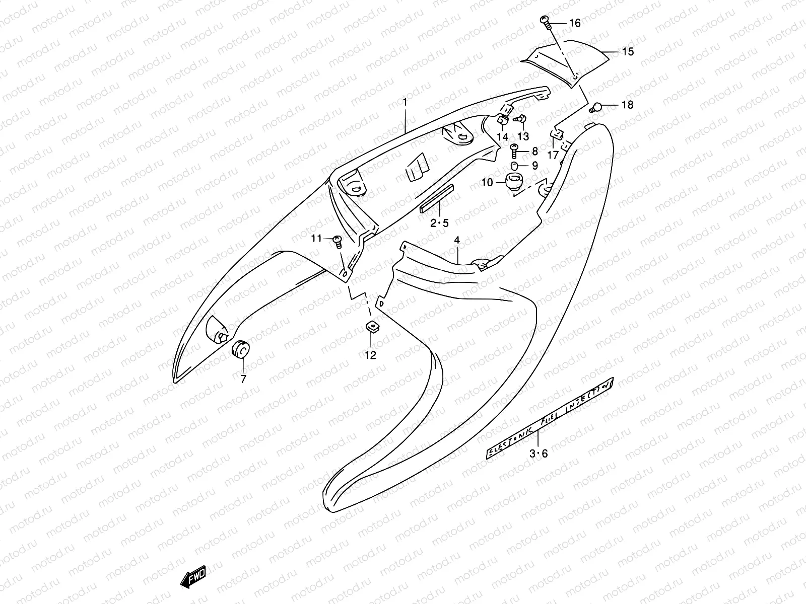 35A - FRAME COVER (MODEL W)