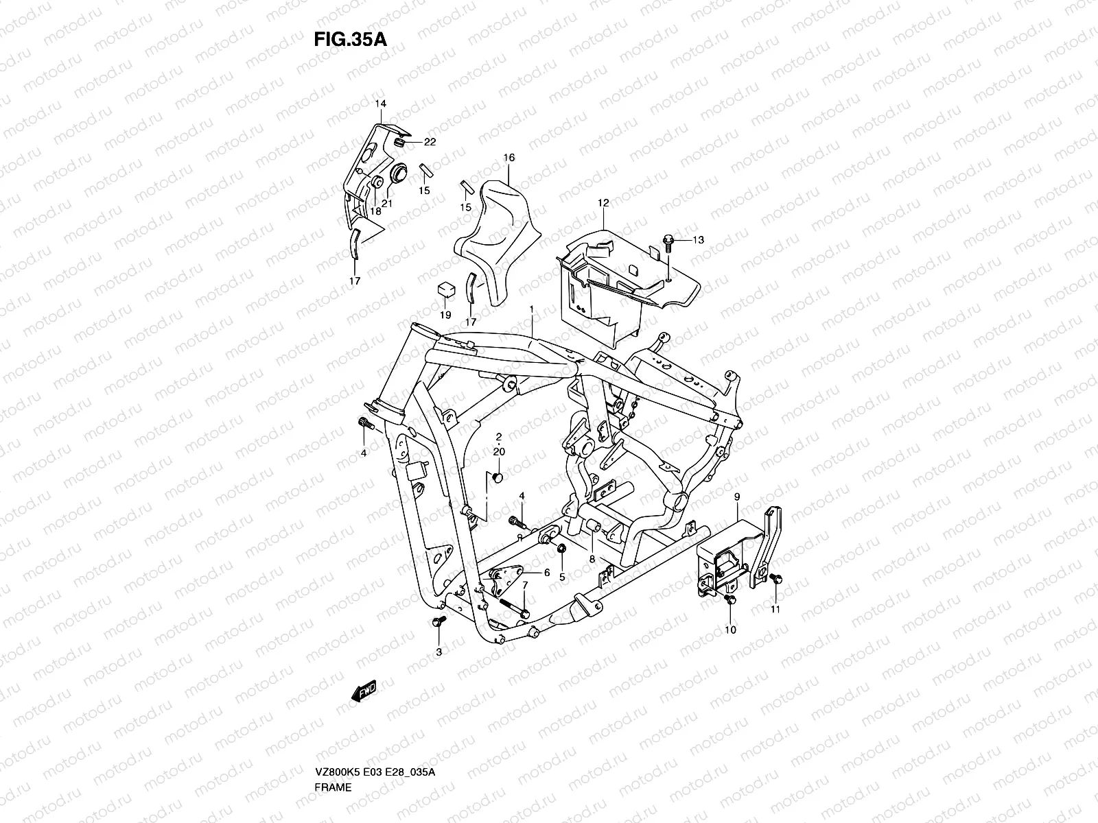 35A - FRAME (MODEL K9)