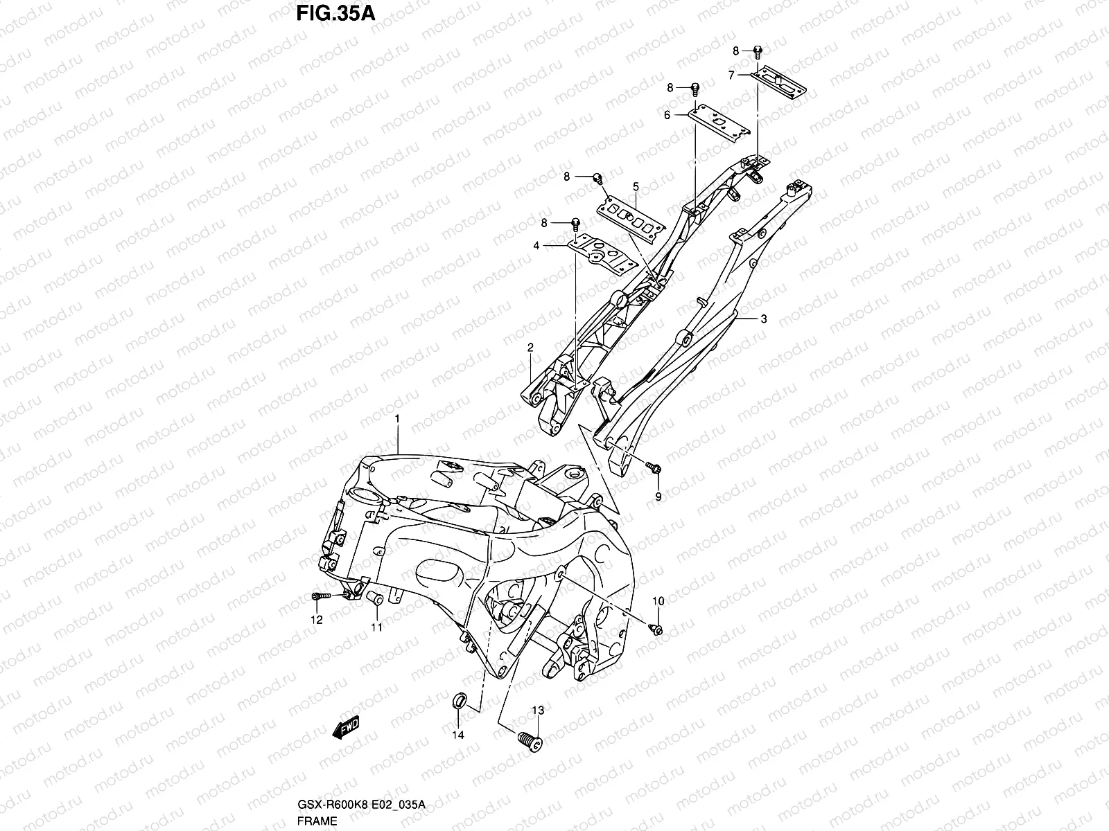 35A - FRAME (MODEL L0)