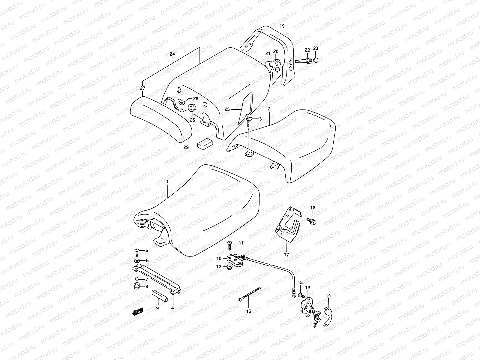 35A - SEAT (MODEL N)