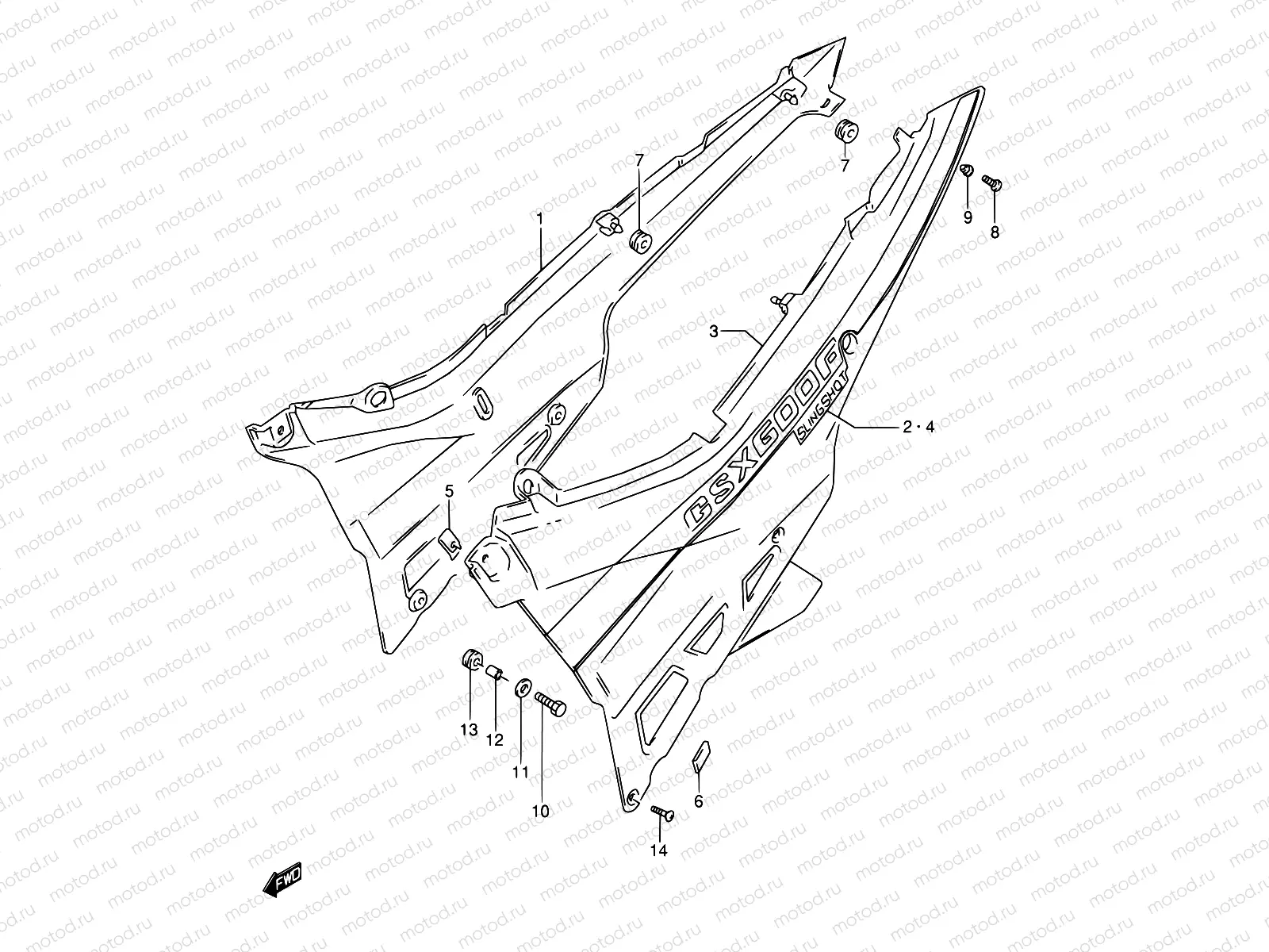 35B - FRAME COVER (MODEL L)