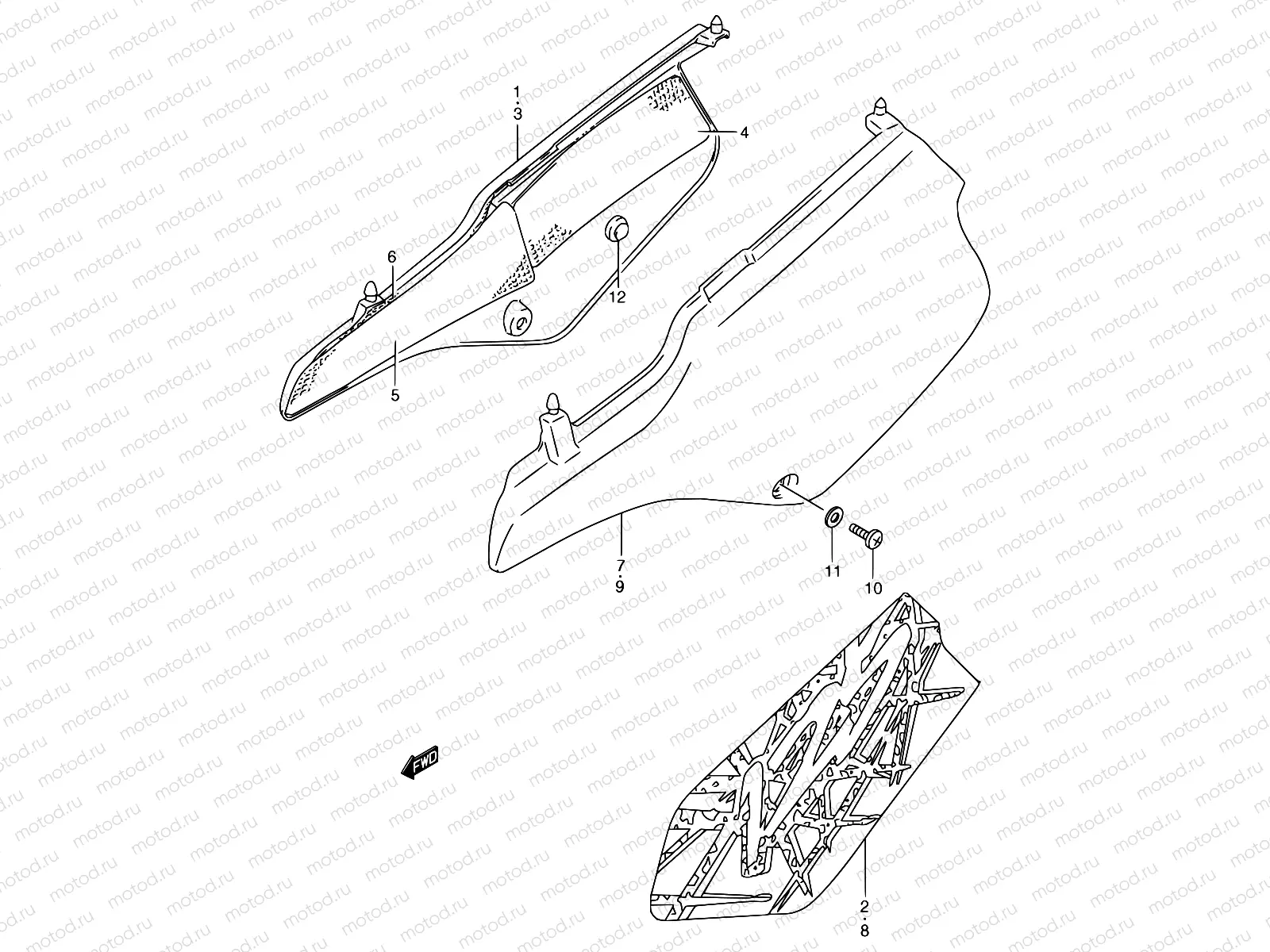 35B - FRAME COVER (MODEL P/R)