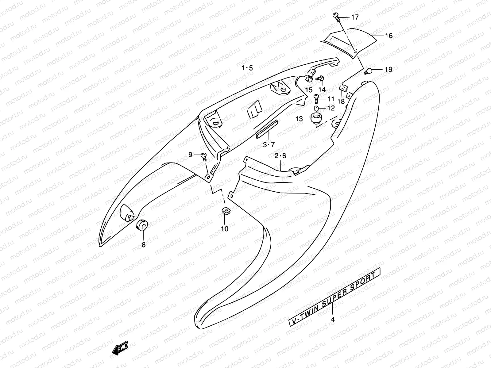 35B - FRAME COVER (MODEL X)