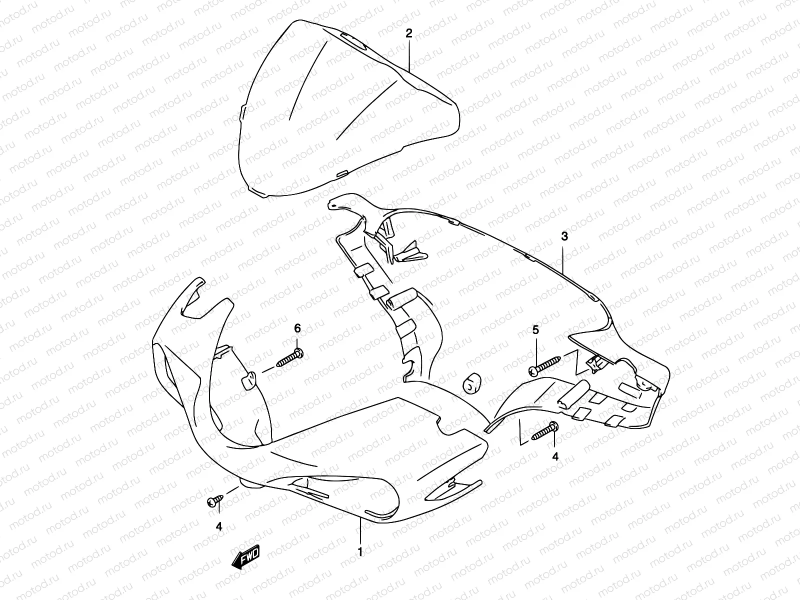 35E - HANDLE COVER (MODEL AY50 K3)
