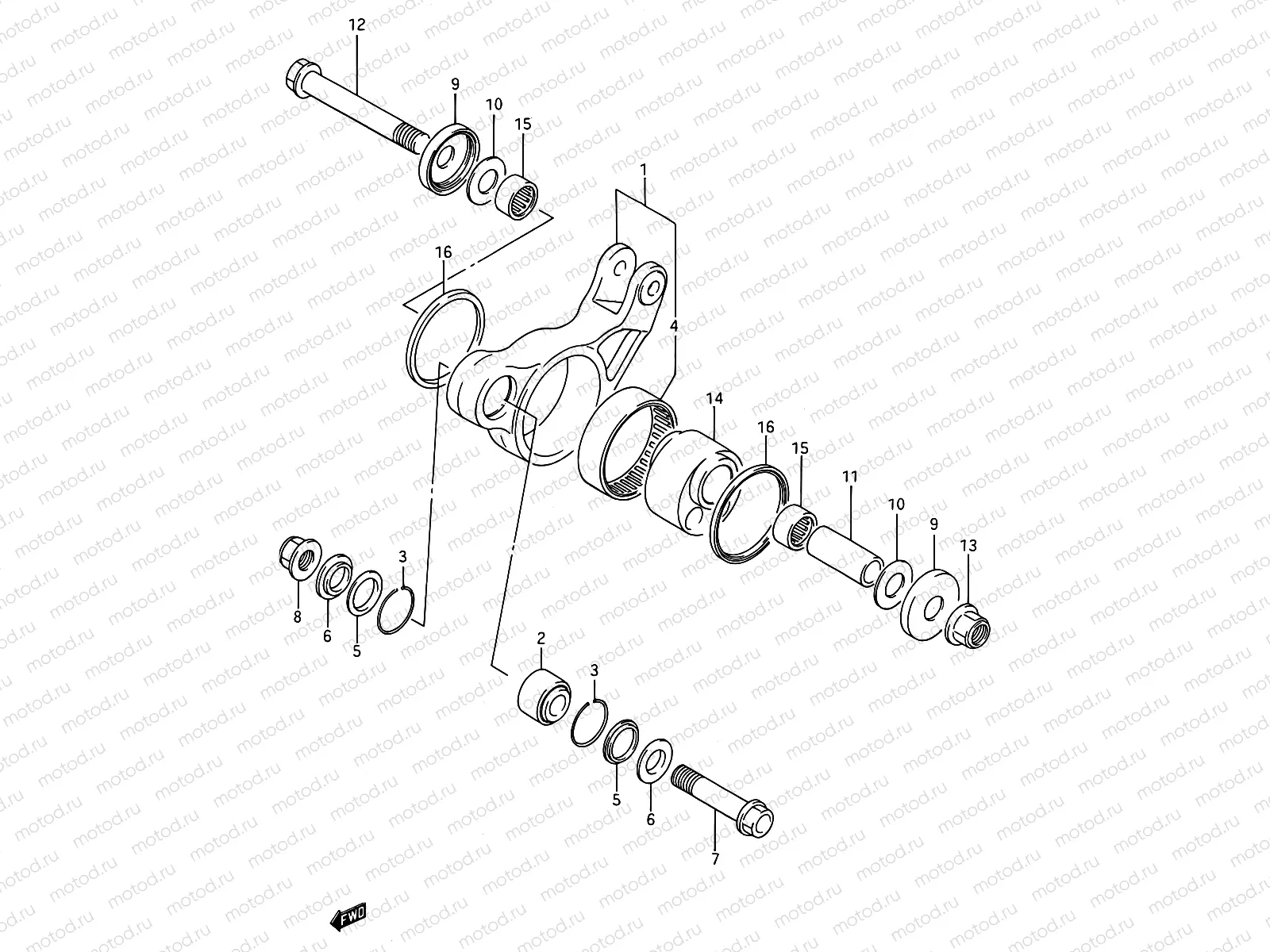 36 - CUSHION LEVER (MODEL G)