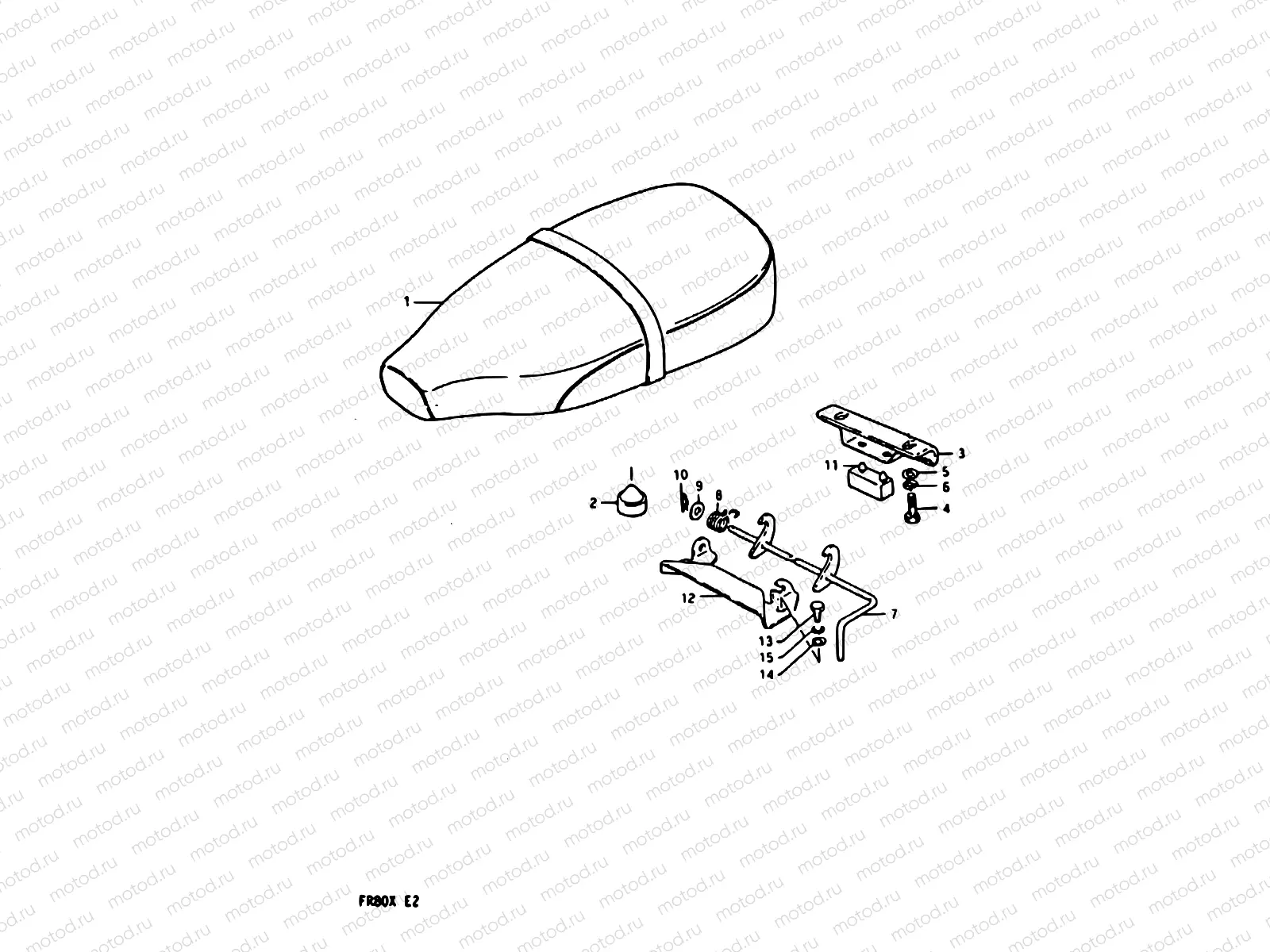 36 - DOUBLE SEAT (E14, E95)