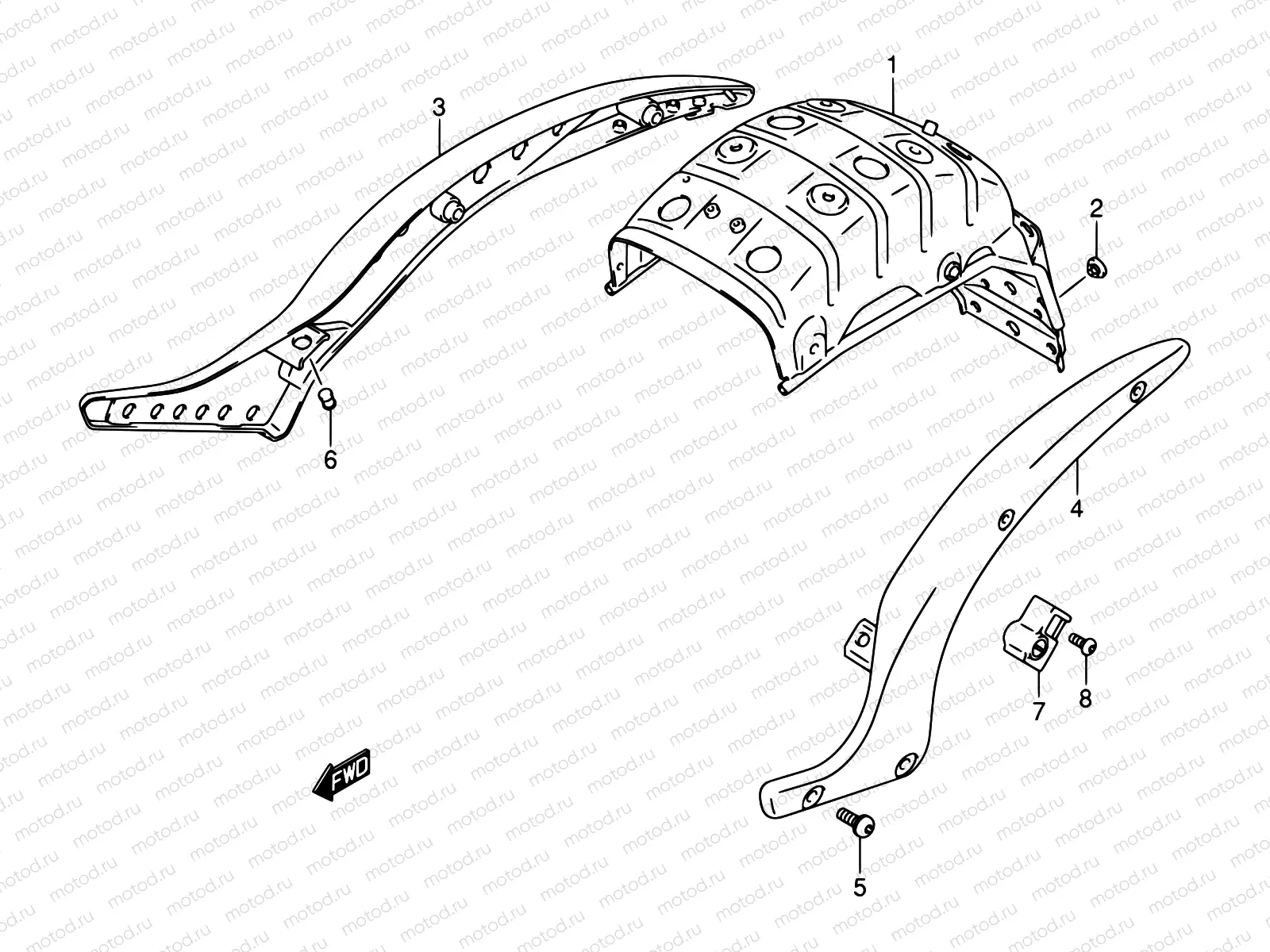 36 - FRAME BRACE
