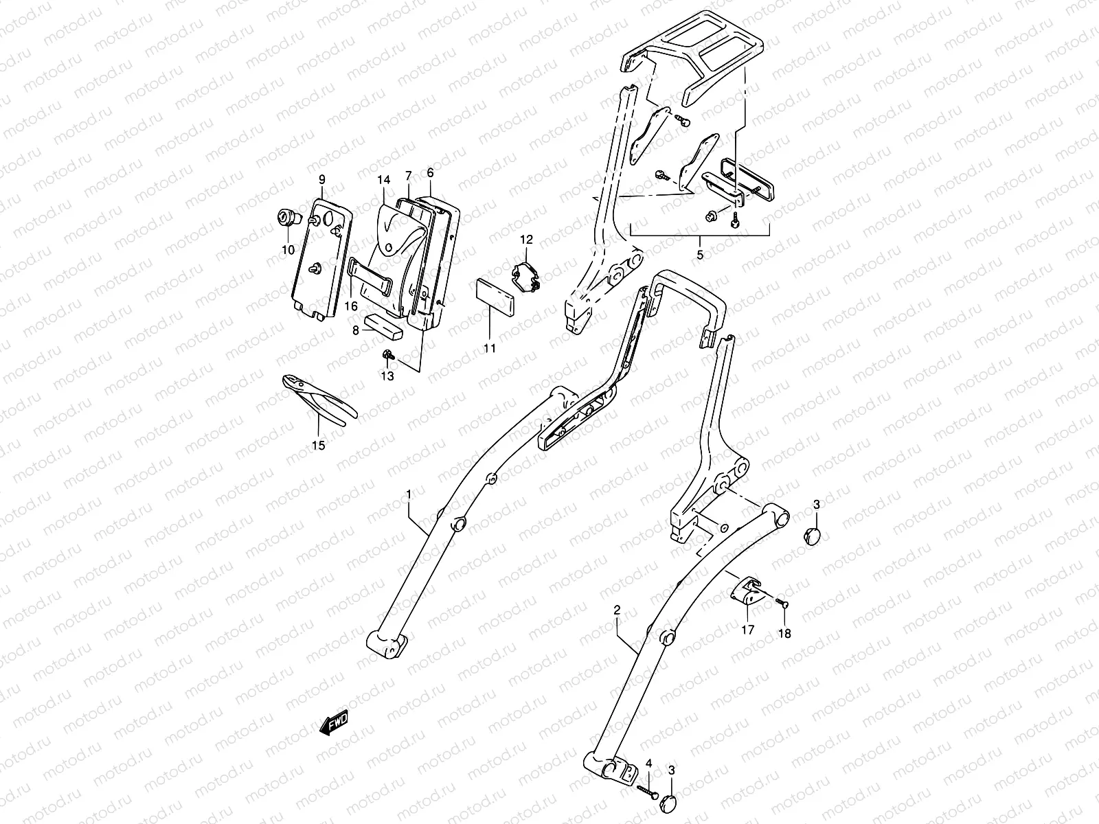 36 - FRAME HANDLE GRIP
